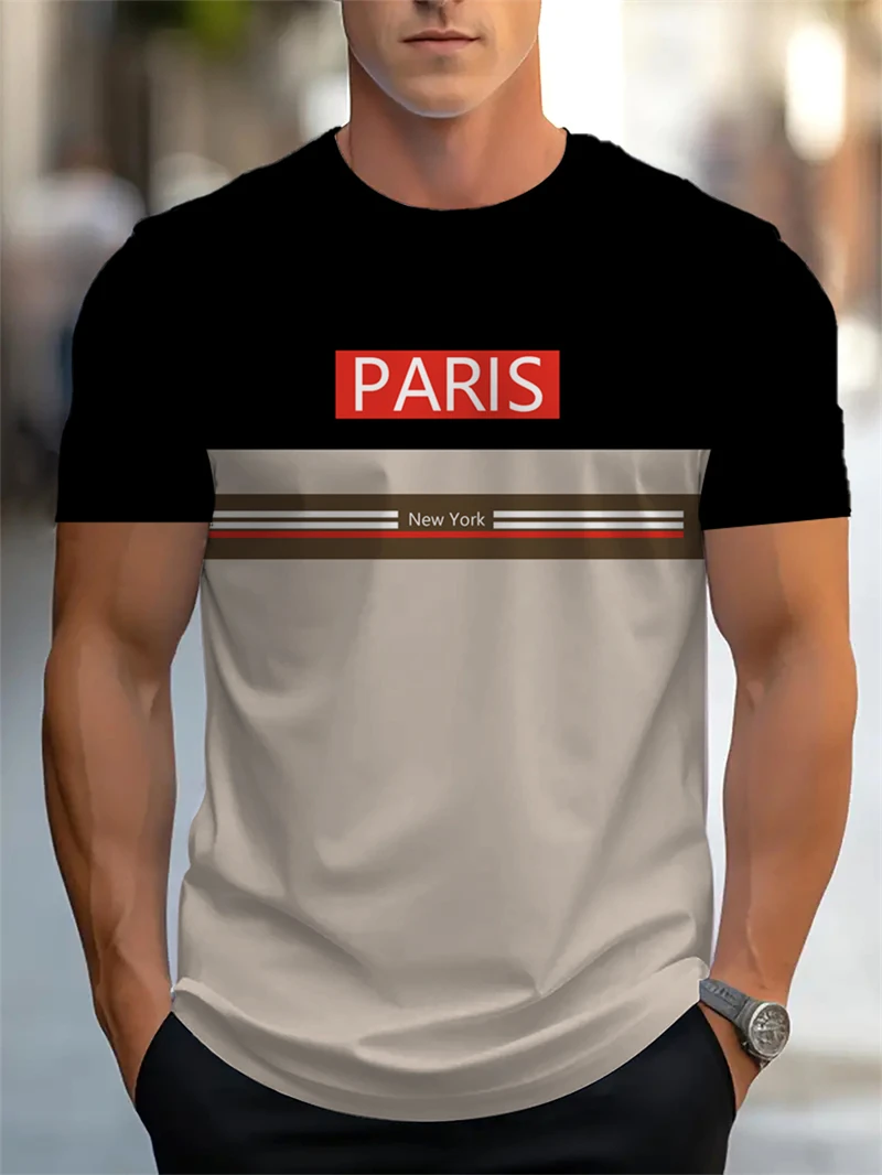 Street Style New York Fashion - Camiseta Masculina de Moda com Estampa