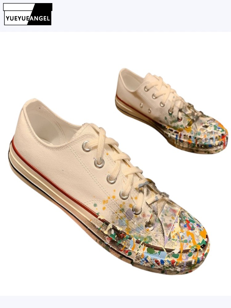 Street Fashion Shoes - Novidade Primavera: Sapatilhas Casuais Femininas de