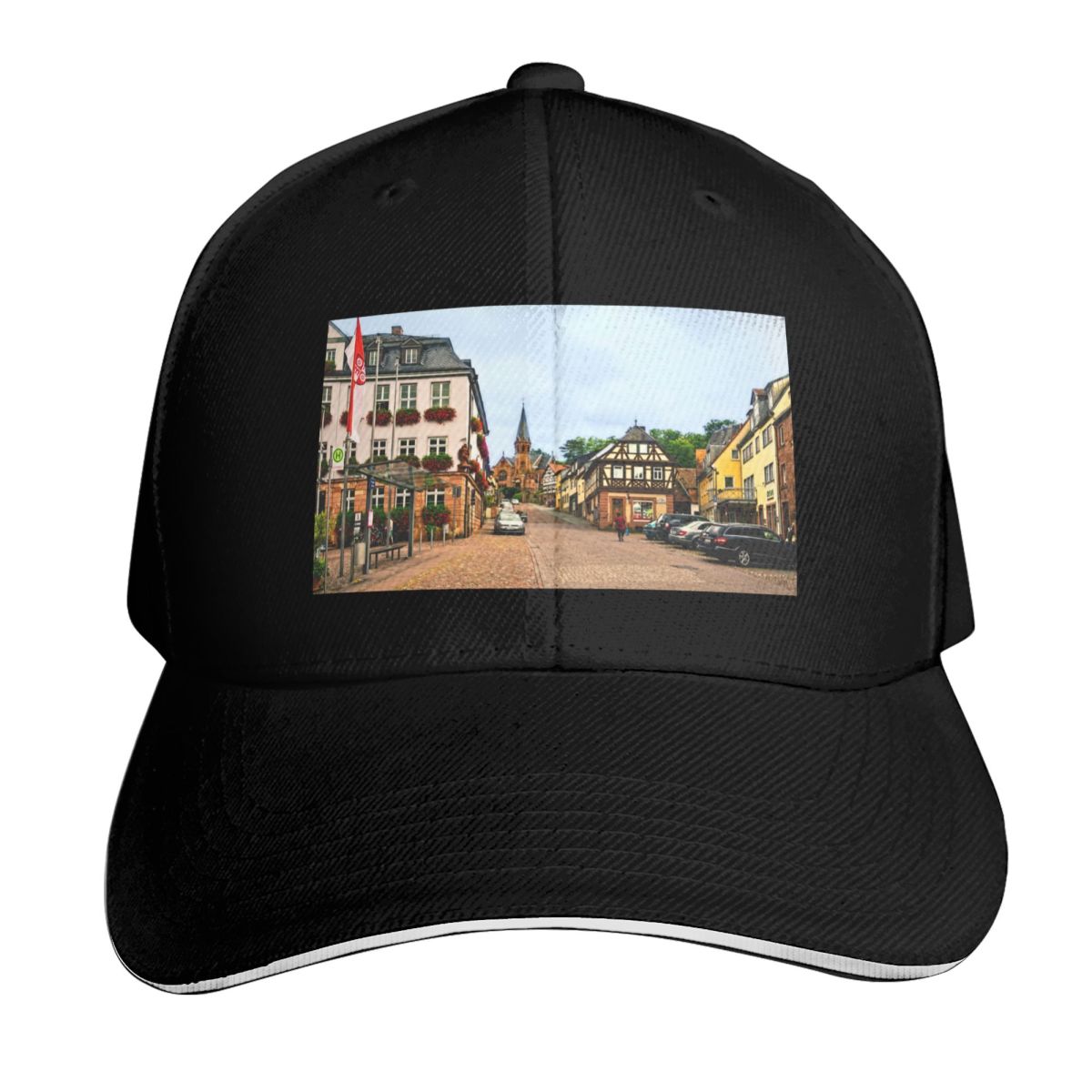 Street Fashion Germany - Boné de beisebol com estampa de