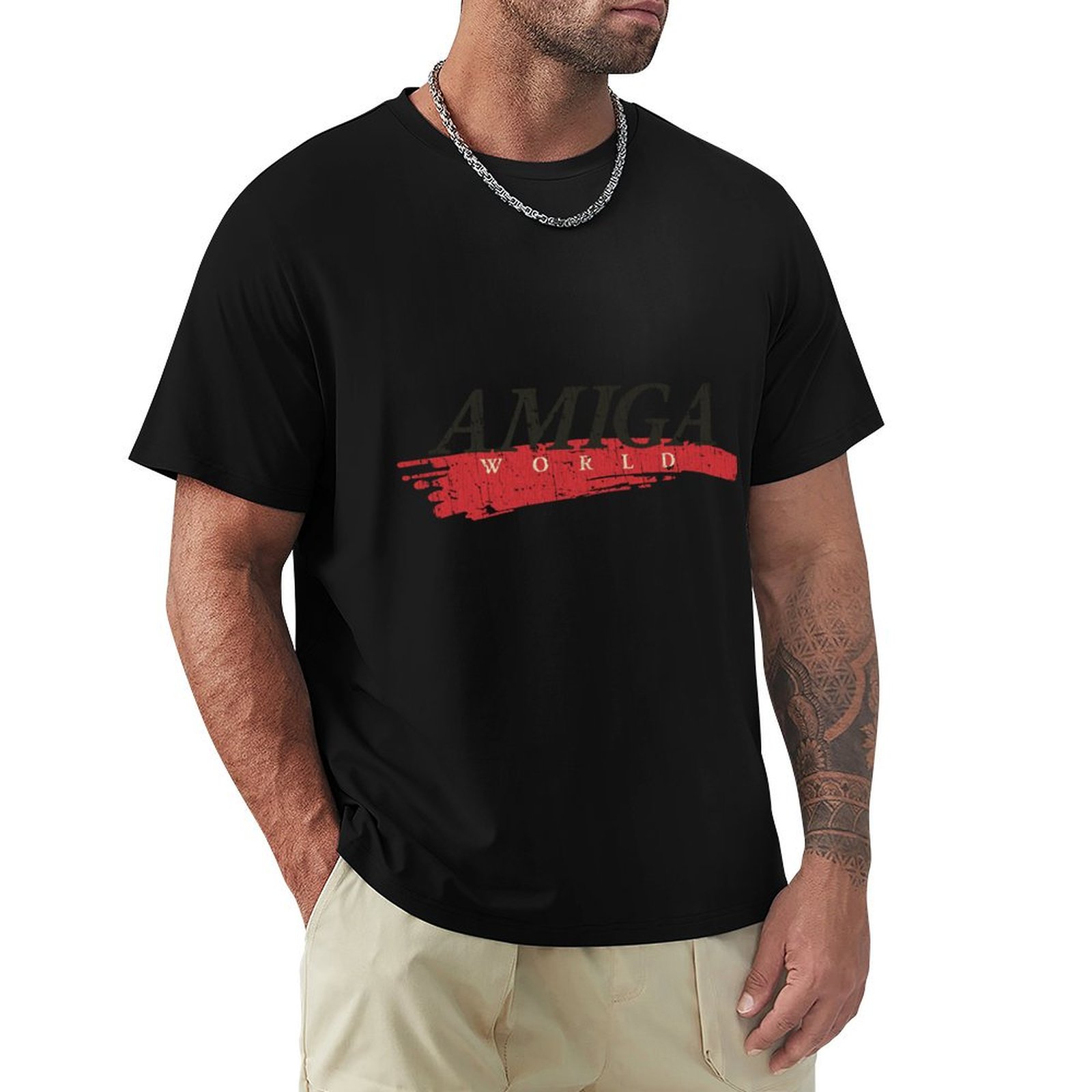 Street Fashion Magazines - Camiseta Amiga World Magazine 1985, camiseta