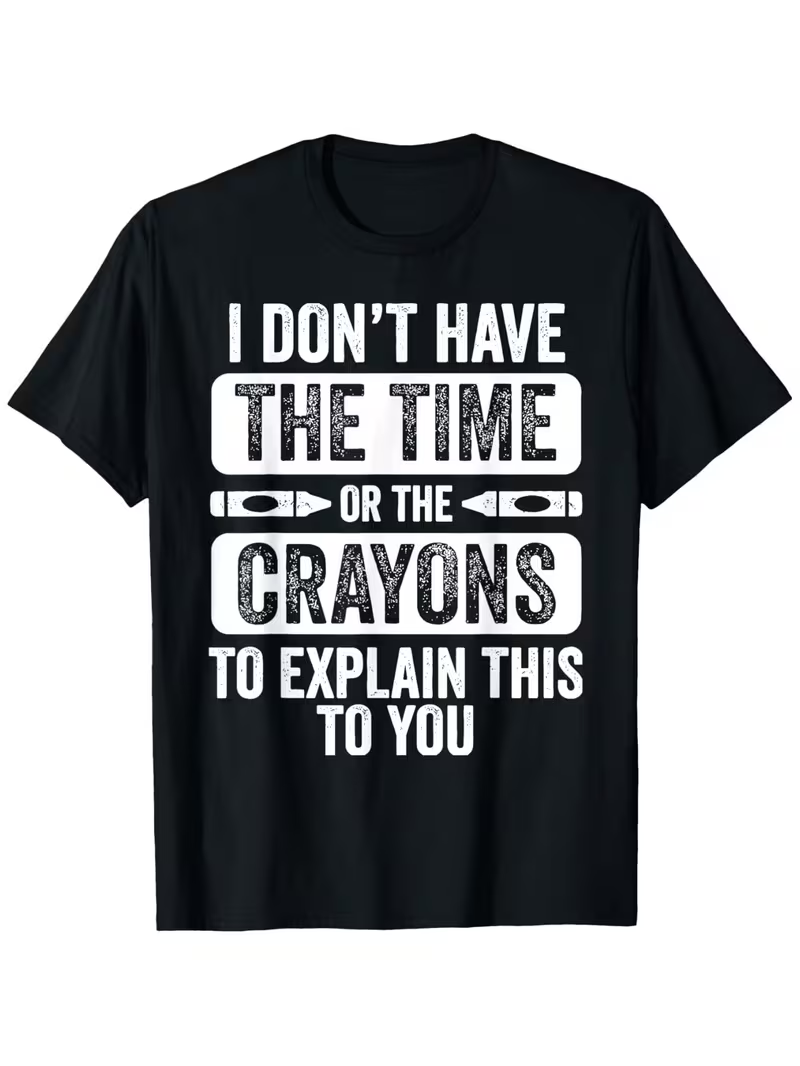 Street Fashion Quotes - Camiseta Gráfica com Frase Engraçada Unissex,