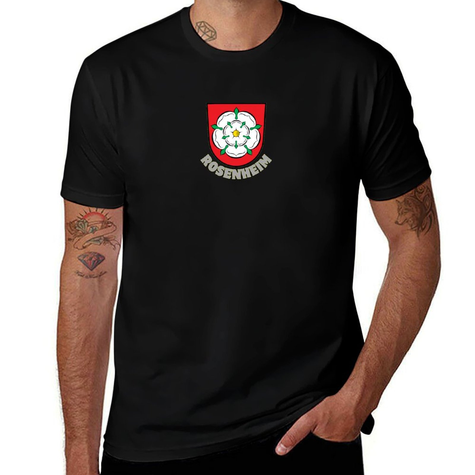 Street Fashion Germany - Camiseta Rosenheim Bavaria Alemanha, camiseta casual