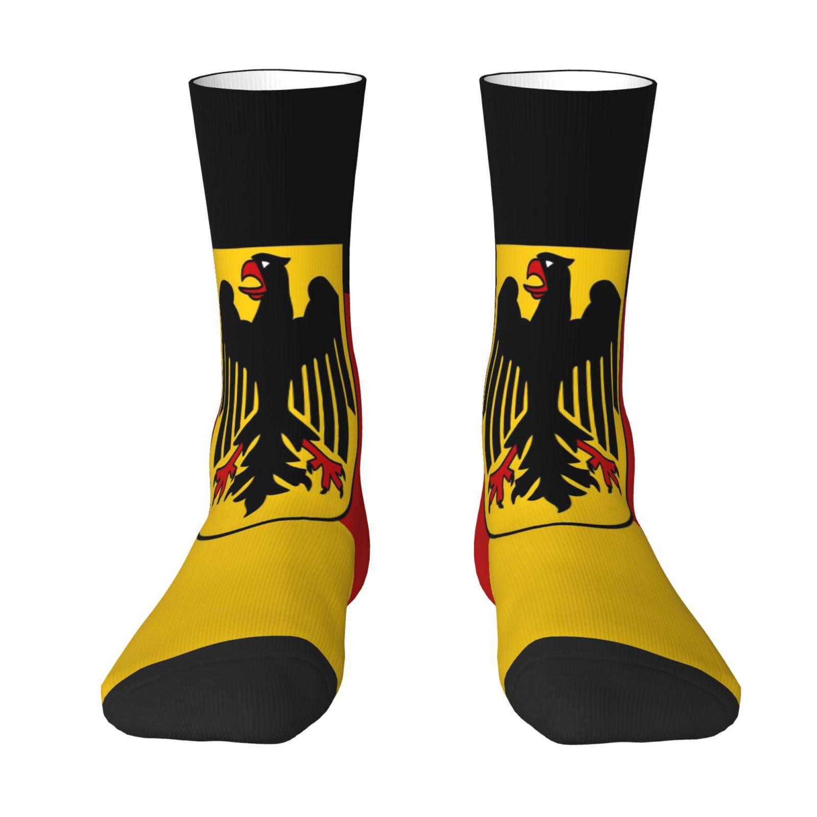 Street Fashion Germany - Meias com padrão da bandeira da