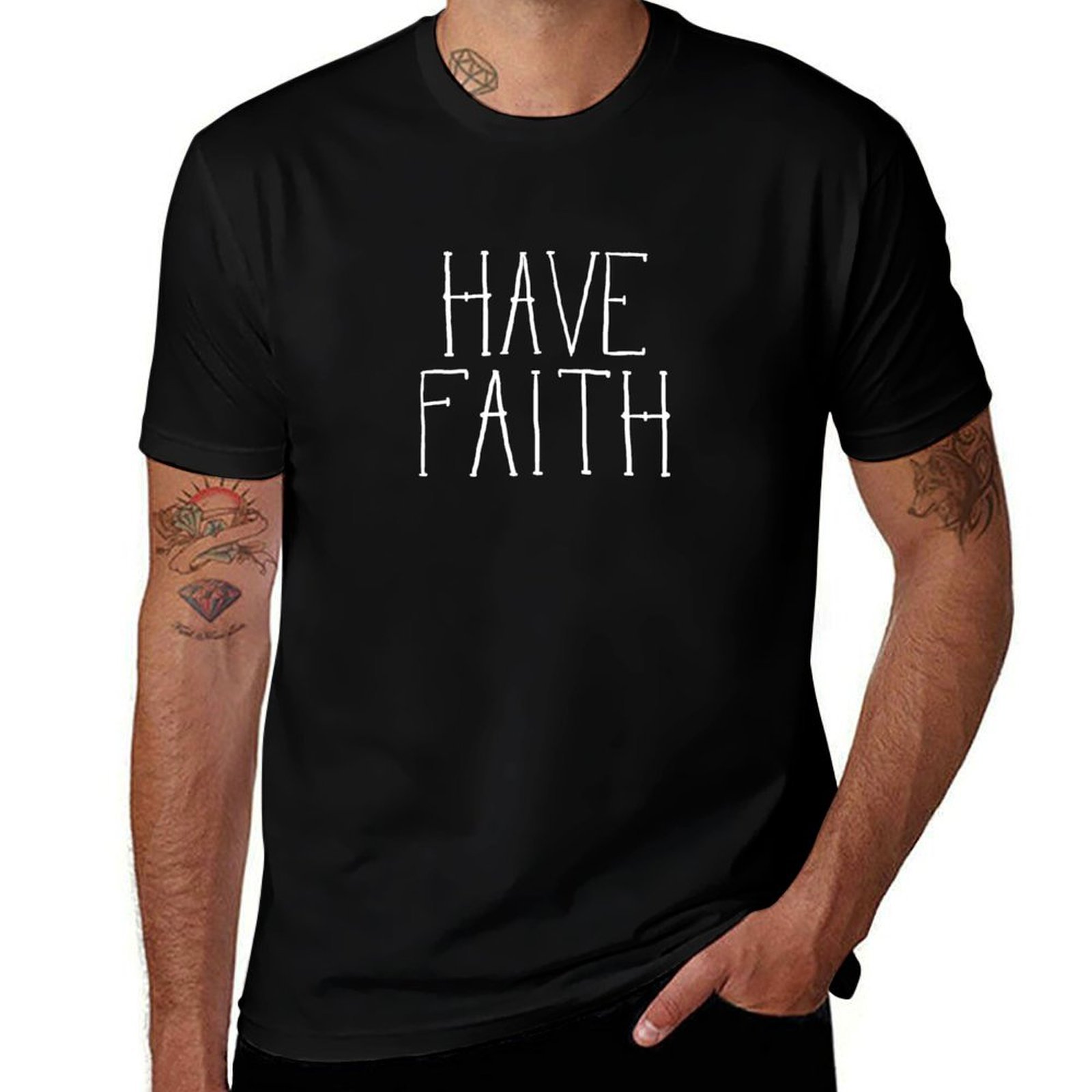 Street Fashion Quotes - Camiseta com citação cristã, camiseta casual