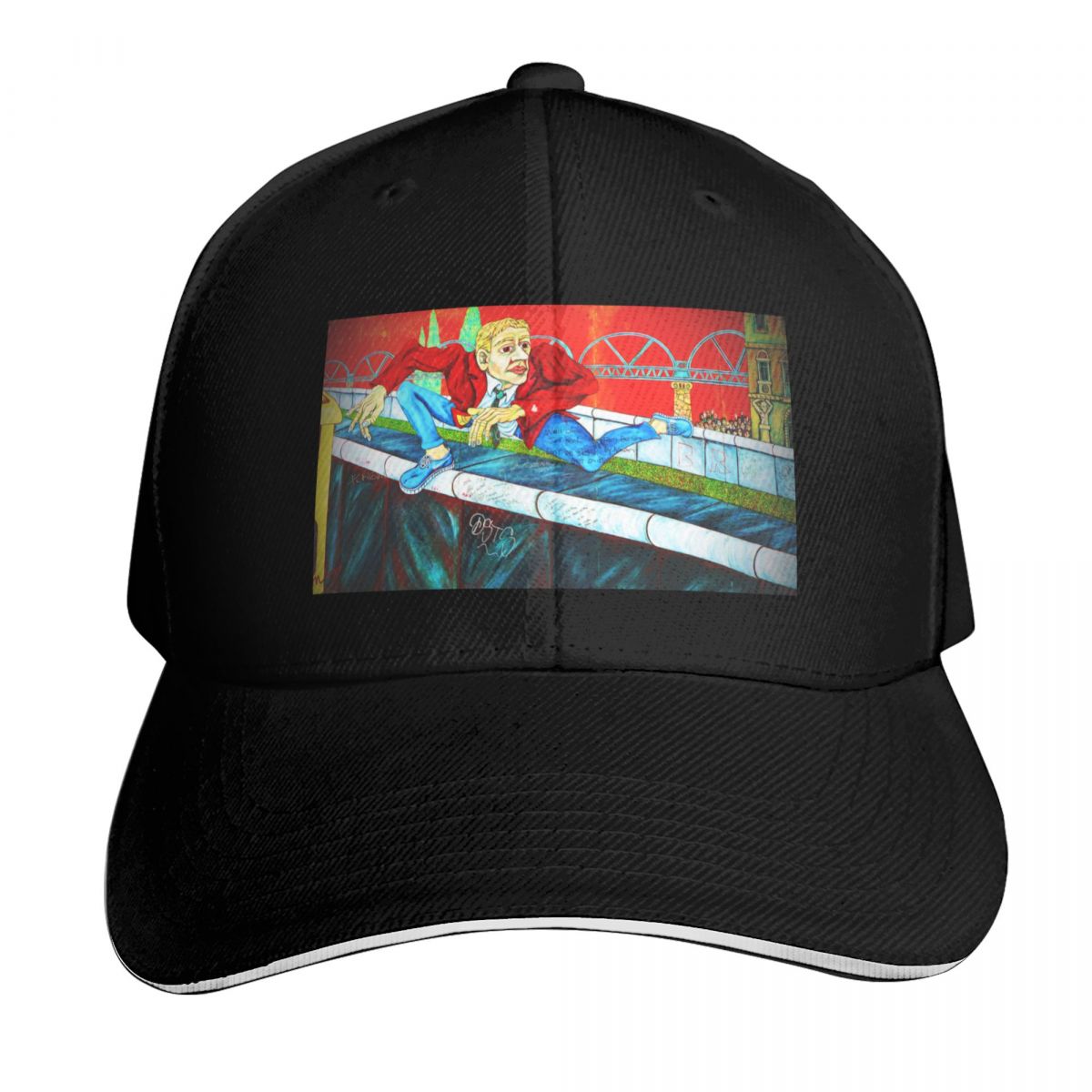 Street Fashion Germany - Boné de beisebol com arte de