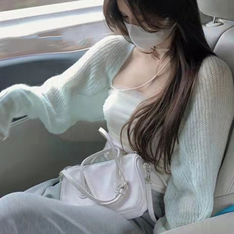 Cardigans estilo coreano para  - Street Fashion China Girl avaliação e preço