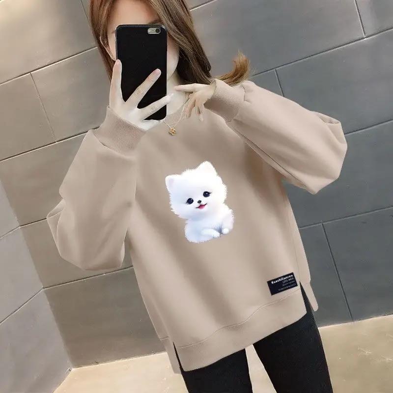 Moletom Feminino Oversize de L - Oversized Crewneck Fleece avaliação e preço
