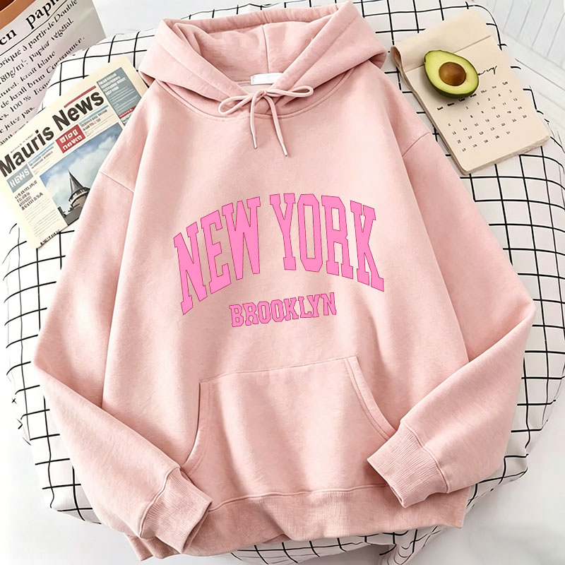 Moletom Casual de Moda com Est - Street Style New York Fashion avaliação e preço