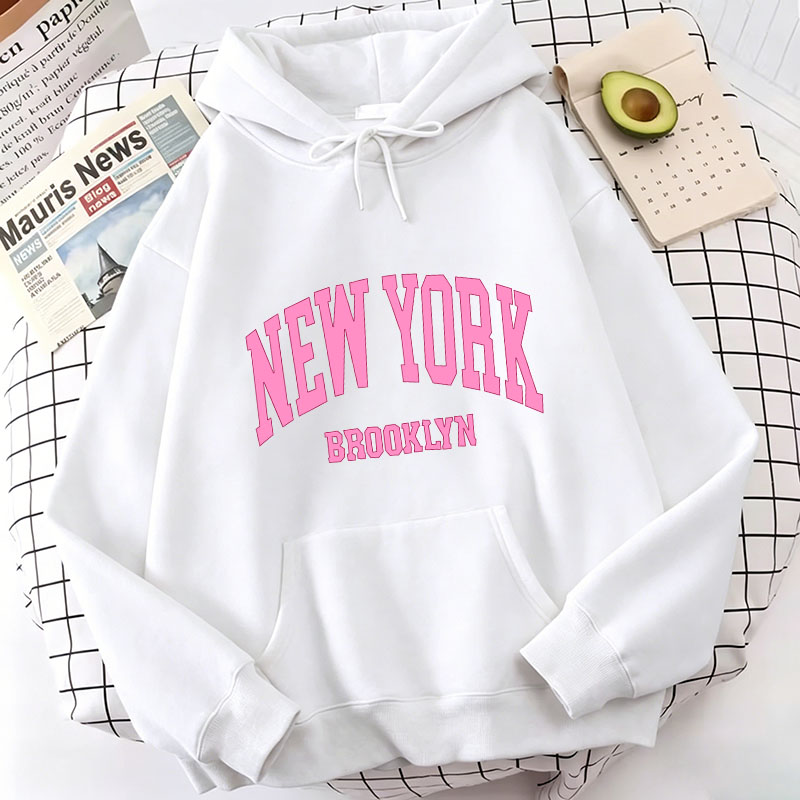 Moletom Casual de Moda com Est - Street Style New York Fashion avaliação e preço