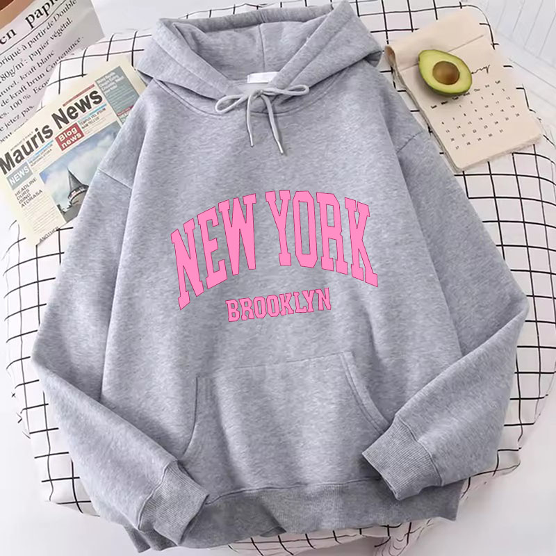 Moletom Casual de Moda com Est - Street Style New York Fashion avaliação e preço