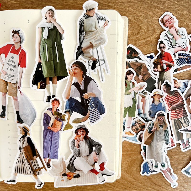 26 peças de Adesivos Femininos - Street Fashion Magazines avaliação e preço