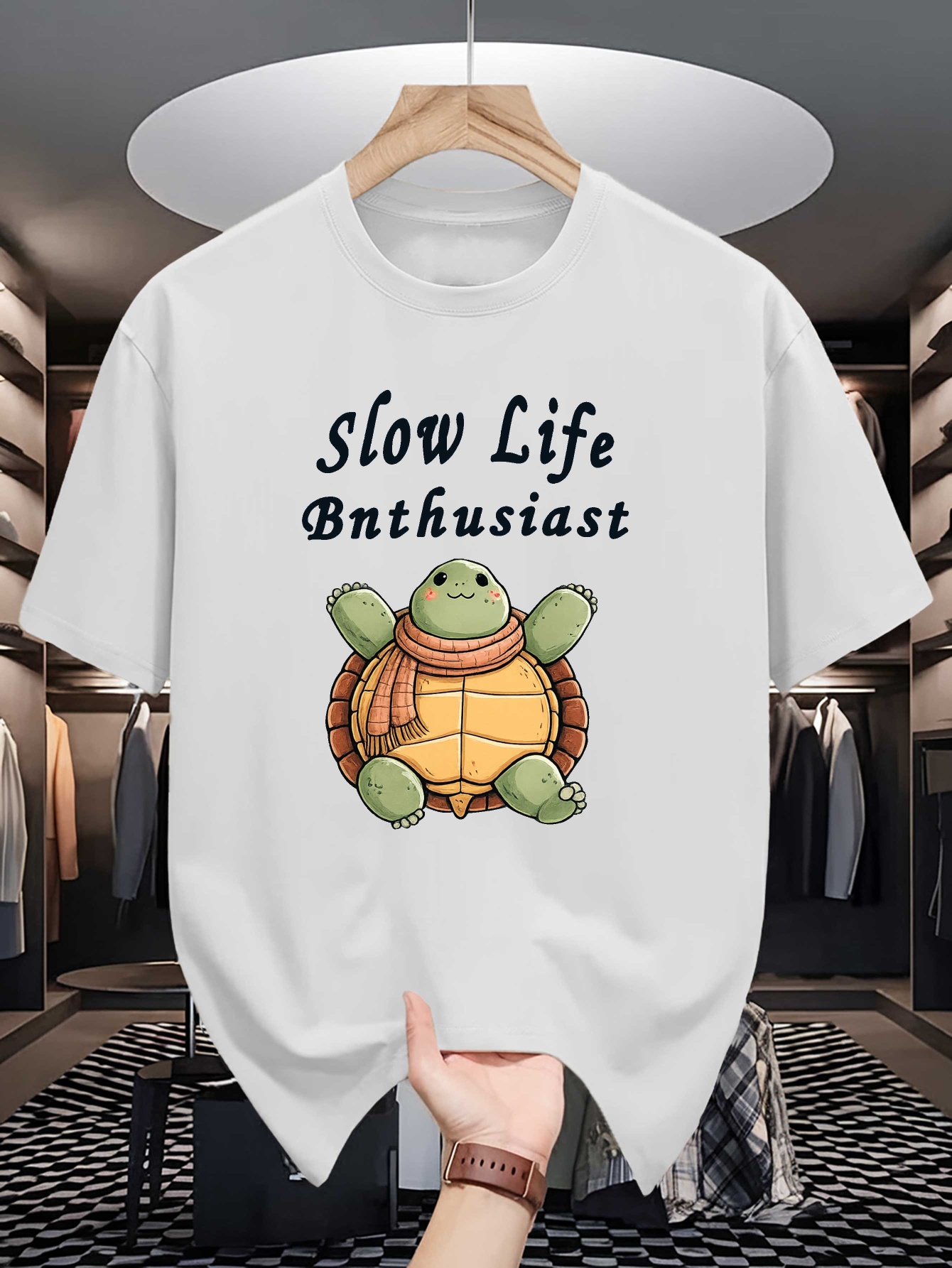 Camiseta Masculina Azul Marinh - Street Fashion Quotes avaliação e preço