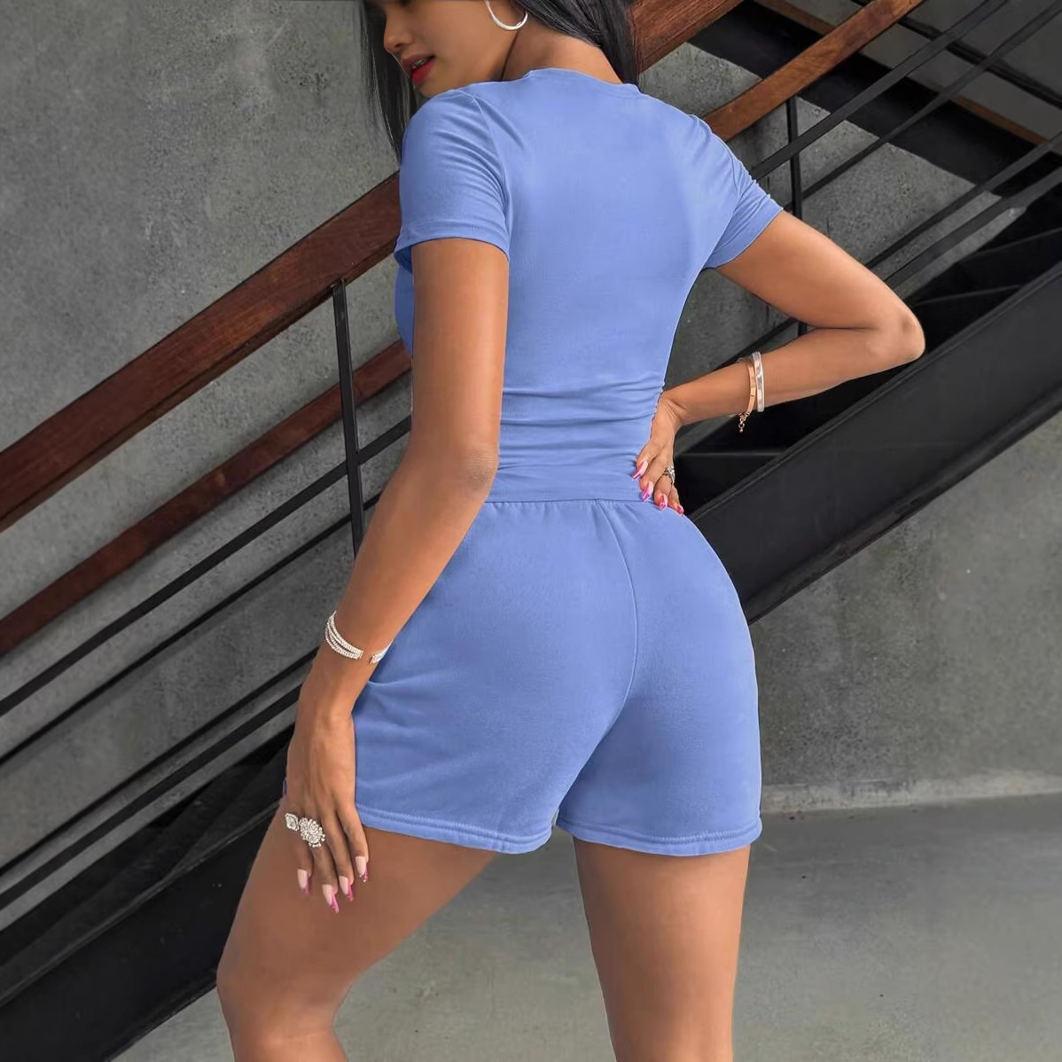 Conjunto Feminino de 2 Peças,  - Street Fashion China Girl avaliação e preço