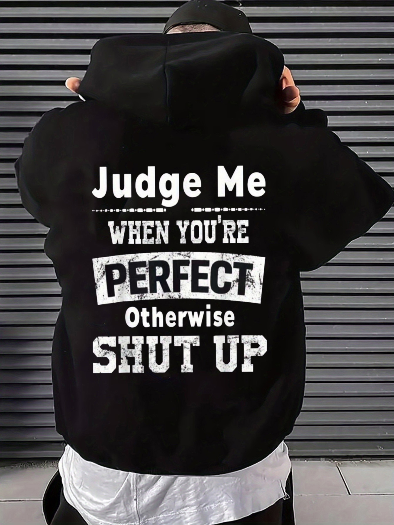 Moletom Masculino com Capuz e  - Street Fashion Quotes avaliação e preço