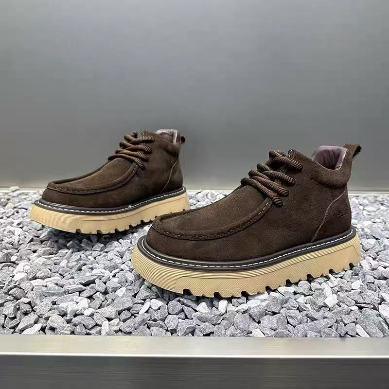 Autum inverno homens botas de  - Street Fashion Walk avaliação e preço