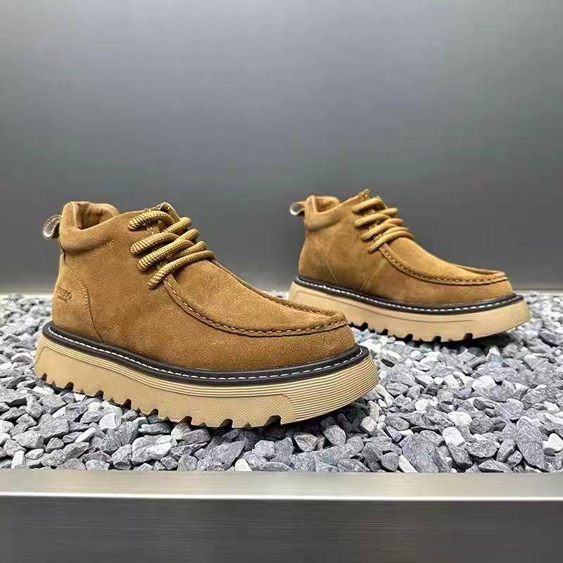 Autum inverno homens botas de  - Street Fashion Walk avaliação e preço