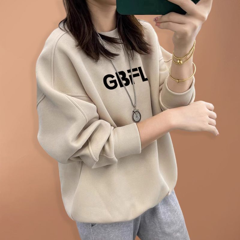Moletom Feminino Oversized de  - Oversized Crewneck Fleece avaliação e preço