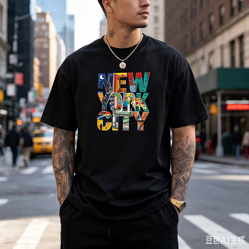 Camiseta Gráfica NEW YORK CITY - Street Style New York Fashion avaliação e preço