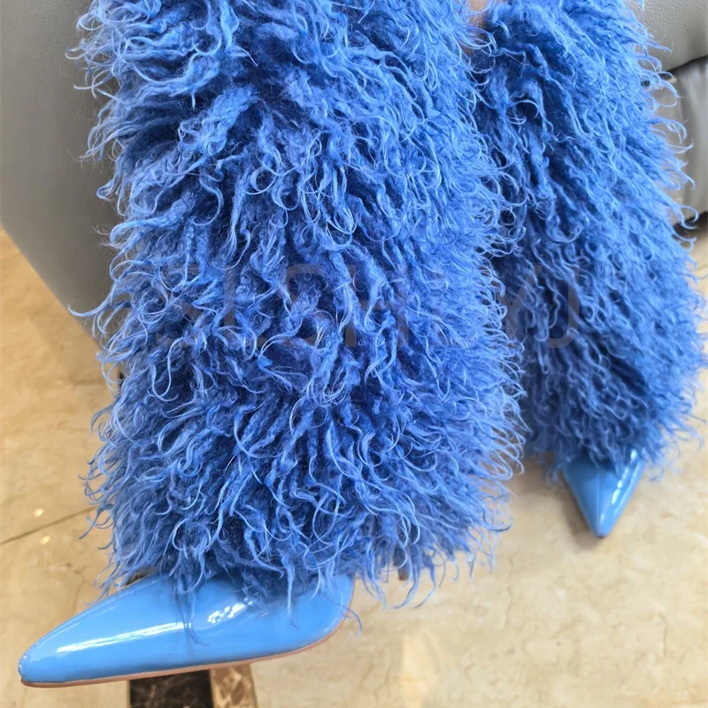 Botas de Inverno de Imitação d - Street Fashion Magazines avaliação e preço