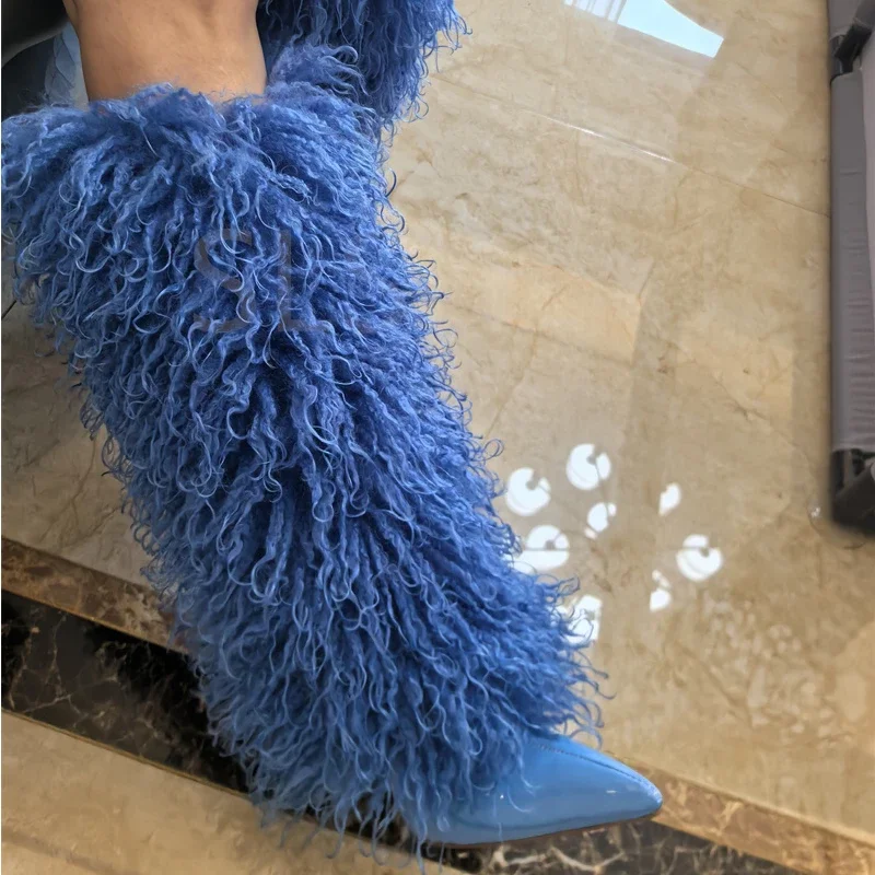 Botas de Inverno de Imitação d - Street Fashion Magazines avaliação e preço