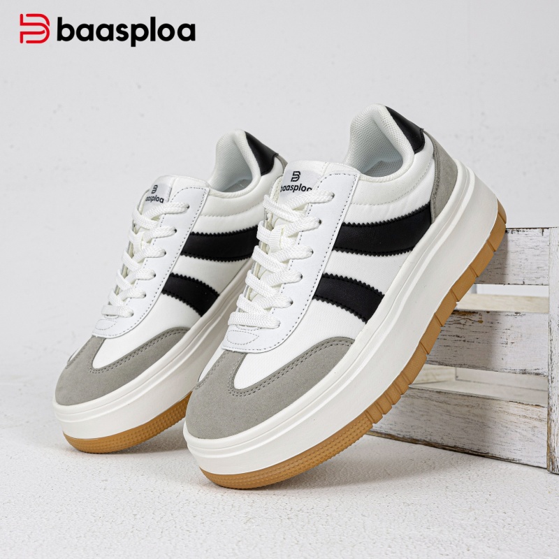 Baasploa Tênis femininos com p - Street Fashion Walk avaliação e preço