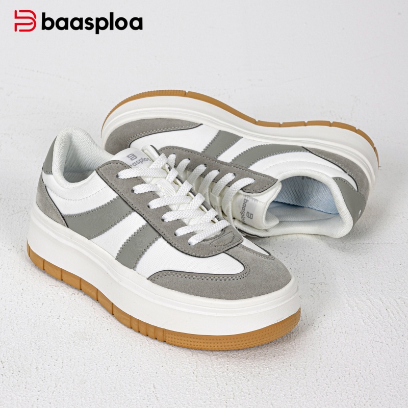 Baasploa Tênis femininos com p - Street Fashion Walk avaliação e preço
