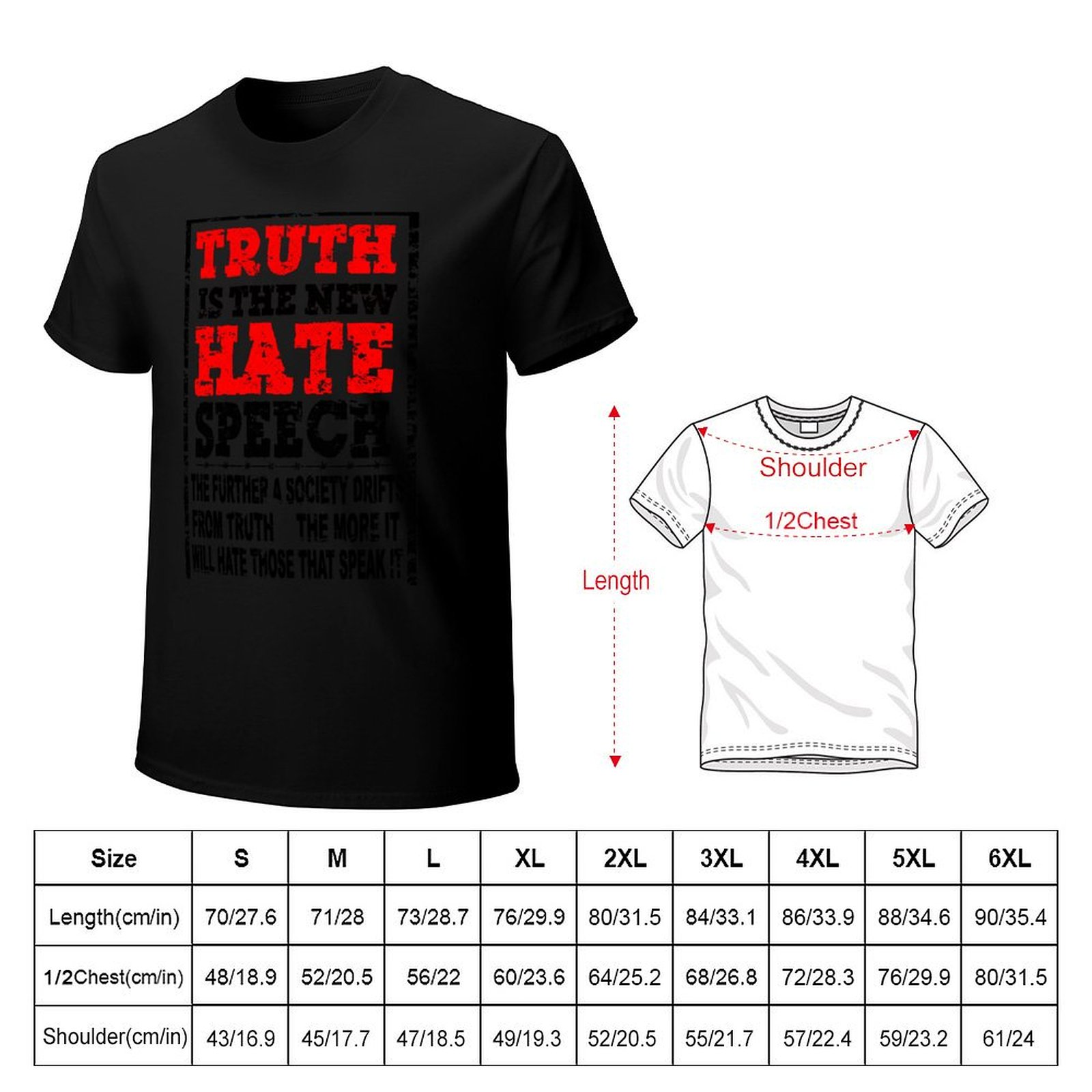 A VERDADE É A NOVA FALTA DE HO - Street Fashion Quotes avaliação e preço