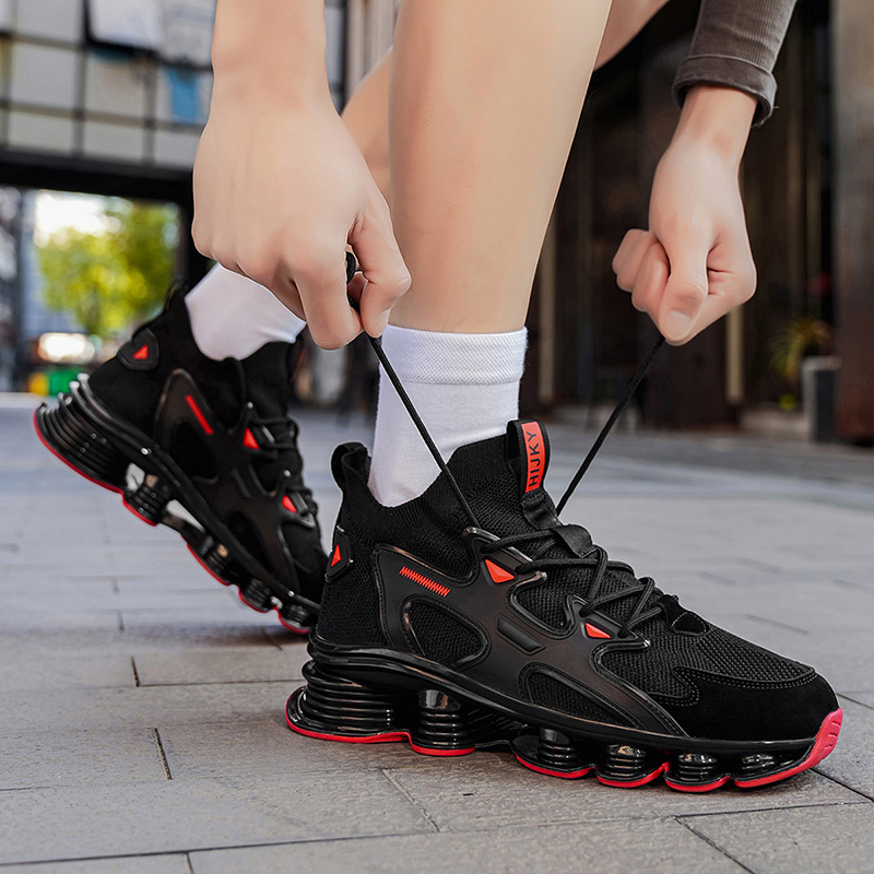 Tênis Masculino de Luxo, Sapat - Street Fashion Shoes avaliação e preço