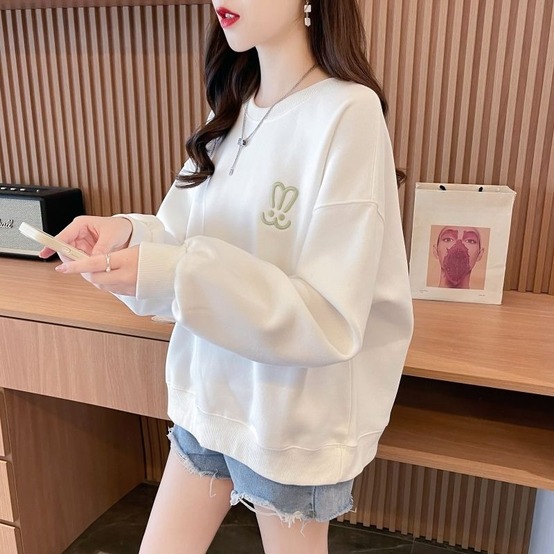 Moletom Feminino Leve Oversize - Oversized Crewneck Fleece avaliação e preço