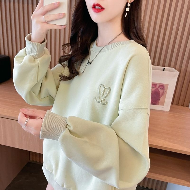 Moletom Feminino Leve Oversize - Oversized Crewneck Fleece avaliação e preço
