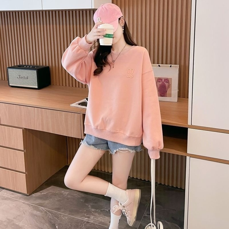Moletom Feminino Leve Oversize - Oversized Crewneck Fleece avaliação e preço