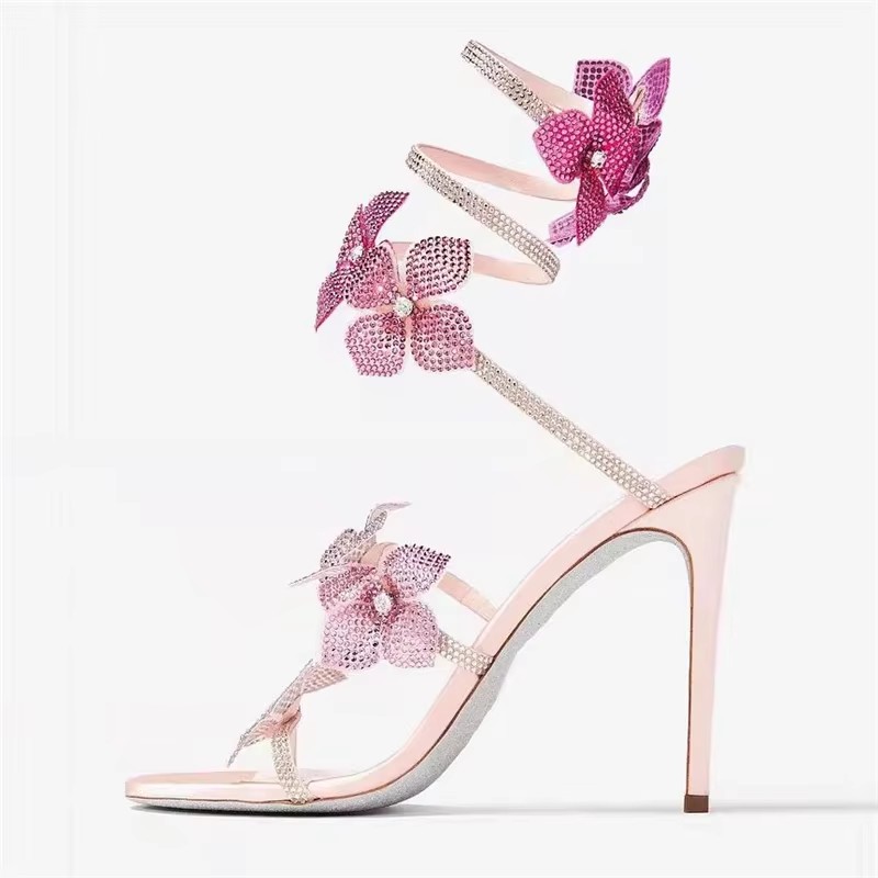 Eilyken sexy flor de cristal f - Street Fashion Shoes avaliação e preço