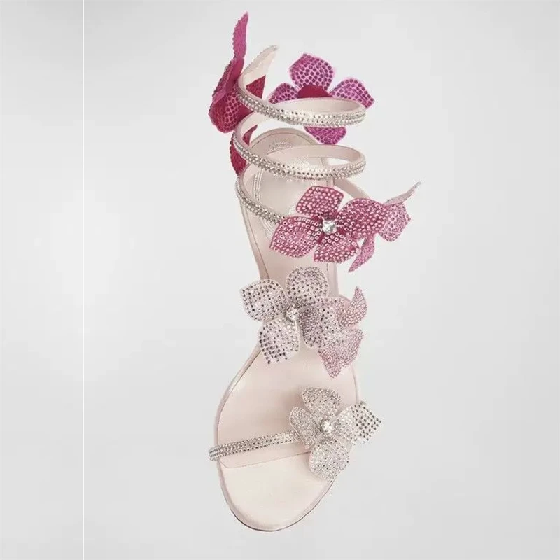 Eilyken sexy flor de cristal f - Street Fashion Shoes avaliação e preço