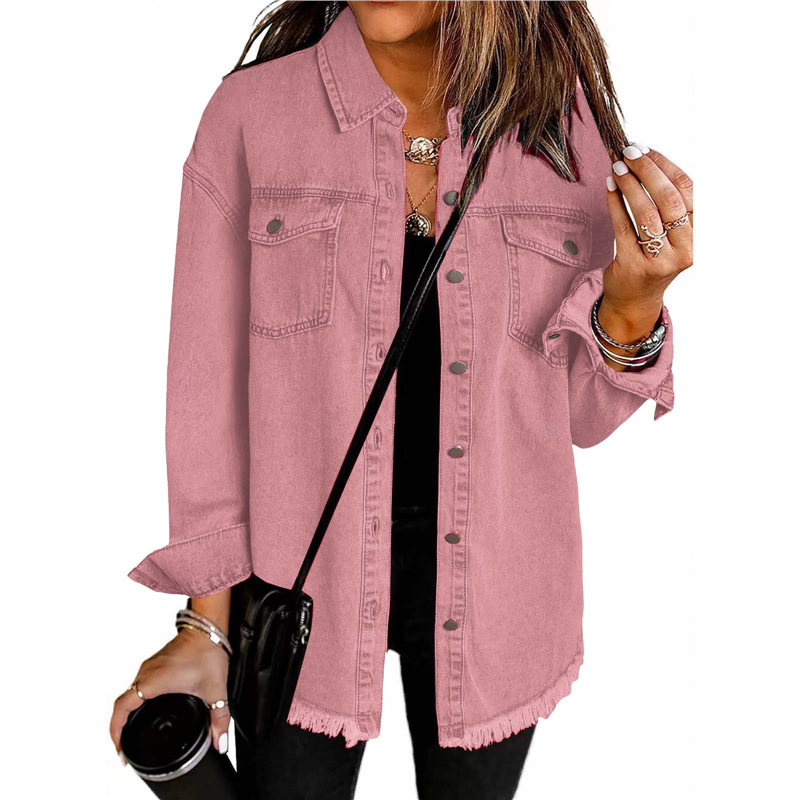 Jaqueta de Camisa Jeans Femini - Street Fashion Europe avaliação e preço