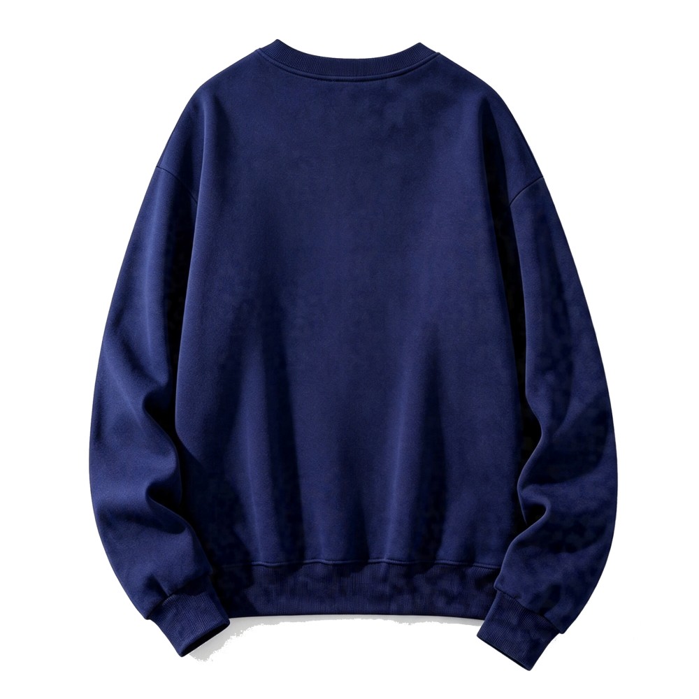 Moletons Quentes de Outono em  - Oversized Crewneck Fleece avaliação e preço