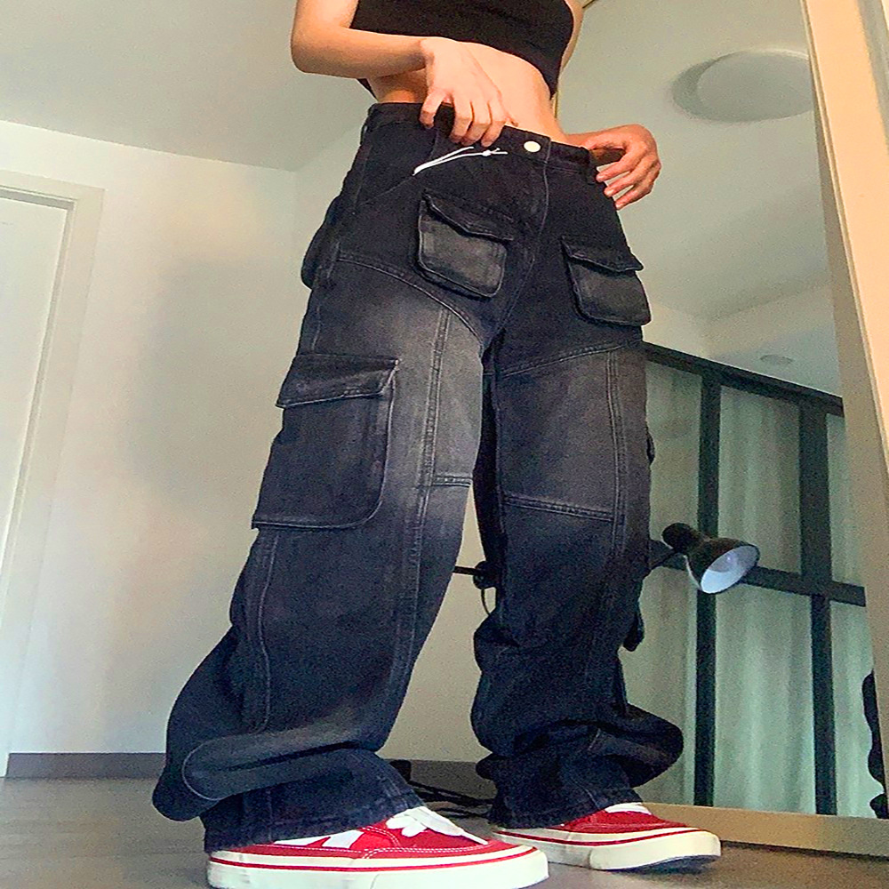 Calças Jeans de Perna Larga co - Street Fashion Europe avaliação e preço